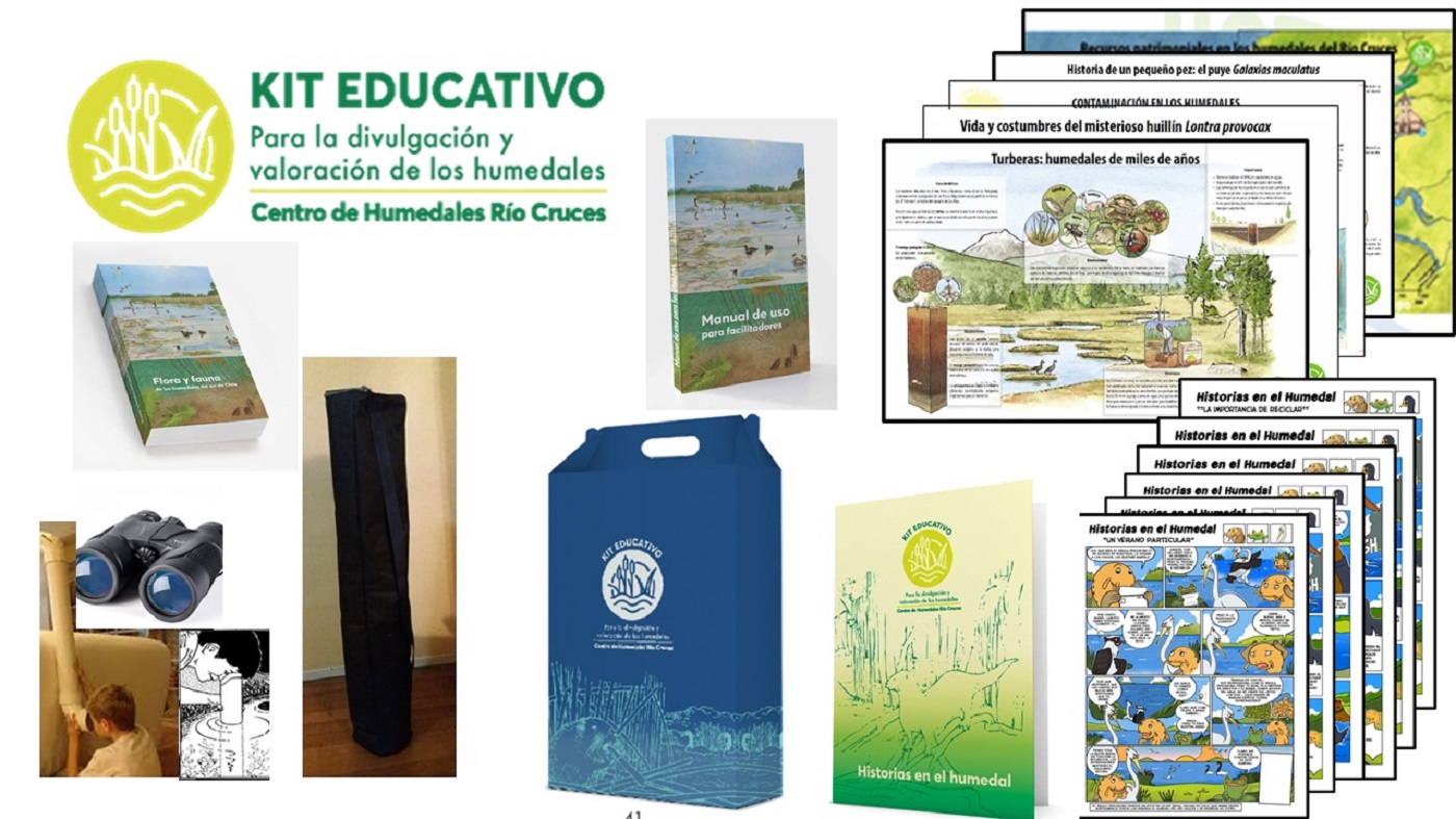CEHUM formalizó entrega de material educativo para la valoración de humedales en más de 30 escuelas, bibliotecas públicas y centros culturales de Los Ríos